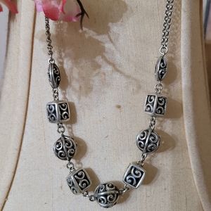 Brighton silver necklace 18" *retired*